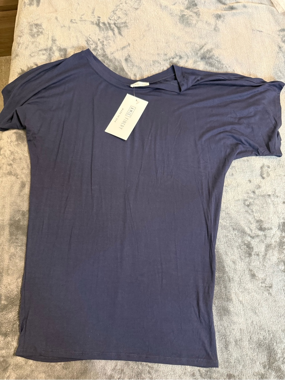 Everyday Navy Dolman Sleeve Women’s Top